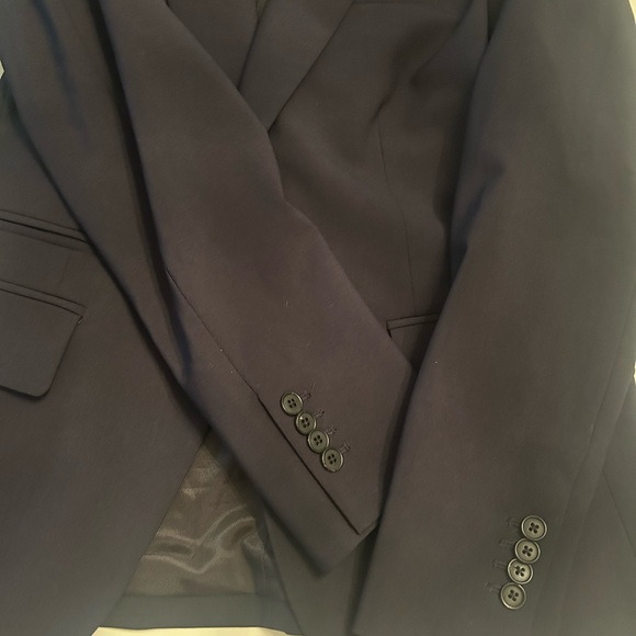 Veronica Beard Classic Dickey Jacket in Navy - Picture 14 of 15